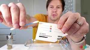 Let's explore Surface Tension! Collect these materials to get ready: * business card or piece of card * paper clip * dish soap * big bowl with water * scissors * glass of water #TheDadLab #stayhome #TogetherAtHome | TheDadLab