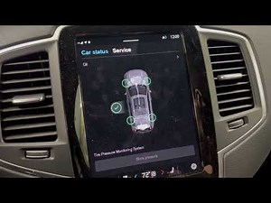 How to Reset 2024 Volvo XC90 Tire Pressure Monitoring System - Volvo TPMS low Tire Light