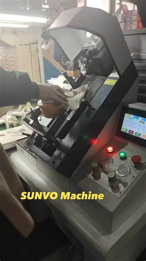 High heel shoe locking machine#Shoe machine#SUNVO Machine WhatsApp/WeChat:008618823116595 | Ellen Lee