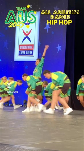 🇦🇺Team Australia - Adapted Abilities Unified Hip Hop @ ICU championships #icu #australia #teamaustralia #florida #cheercon #championswearcheercon #icucheer #icuworlds2025 | CheerCon