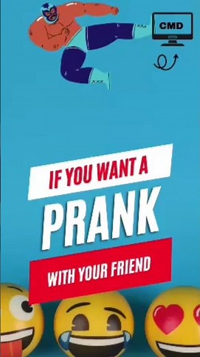 Funny CMD Prank on My Friend 😂 | Command Prompt Trick