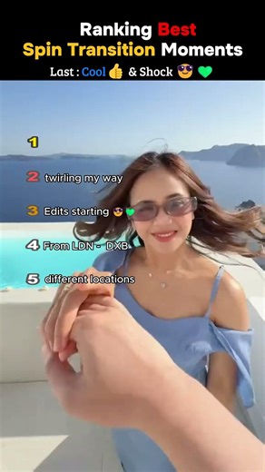 Ranking Best Spin Transition Moments 🔄✨ #SpinTransition