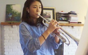 ❤️小号演奏❤️《夜莺》- 为小号与电音合奏而做 Night Bird, Tanaka