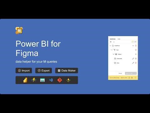 Power BI for Figma - promo video