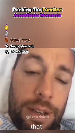 Ranking The Funniest Anesthesia Moments