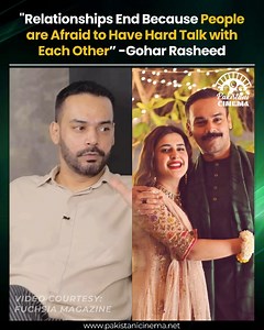 520K views · 6.1K reactions | #GoharRasheed shares how he and #KubraKhan resolve conflicts by confronting issues directly. He stresses that avoiding tough conversations can lead to relationship breakdowns. Video Courtesy: @fuchsia_magazine | Pakistani Cinema | Facebook
