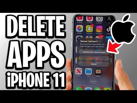 How To Delete Apps On iPhone 11 - Full Guide