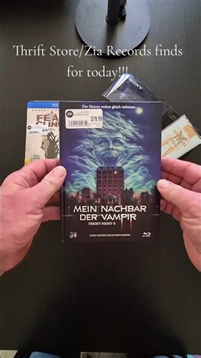 Thrift Store / Zia Records finds for today! Fright Night II (2-Disc Limited Edition), Fear Clinic ++