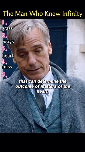 1729, Genius, and Goodbye 🧠💔 | The Most Poignant Moment in The Man Who Knew Infinity )#shorts