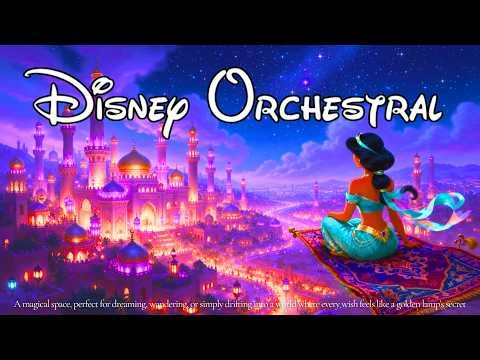 Disney Orchestral Symphony | Jasmine's Dreams 🕌✨ Calm & Fantasy Mood