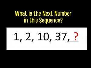 What is the Missing Number in this Sequence?