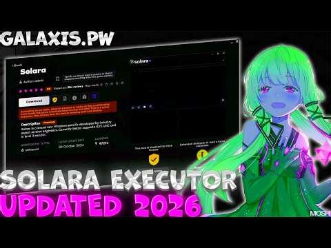 Solara Executor | Roblox Solara Executor | Byfron Bypass 99% | Solara Script | ( FEBRUARY UPDATED )