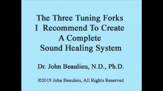 Recommended BioSonic Tuning Forks To Begin With