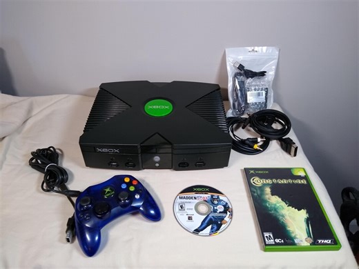 Original XBOX Console. Refurbished, With Original Microsoft Controller, Games and Accessories. - Etsy