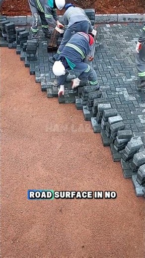 Interlock Paving Block Installation Process.#shorts #construction #shortvideo #fyp