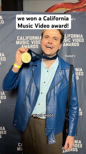 we won a California Music Video Award! 🏅