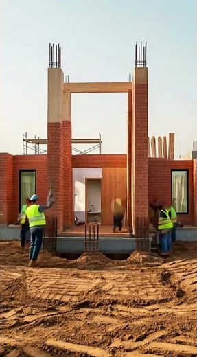 How Workers Build a House From Scratch 🏠