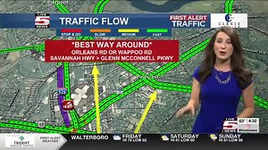 8.4K views · 24 reactions | I-526 REMAINS CLOSED: Here are some ways to get around I-526, which is blocked in both directions after a crash and gasoline leak in West Ashley. MORE>> https://bit.ly/3dTV2RA | Live 5 News | Facebook