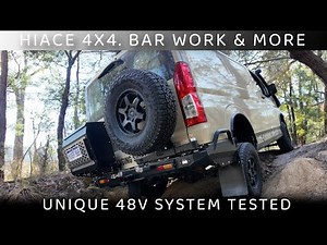 HiAce 4x4 Bar Work and More 🚐🔥 ‪@4xoverland‬