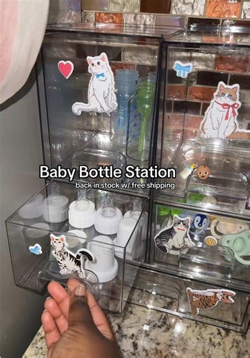 Five-Piece Baby Bottle Organizer Back in Stock!