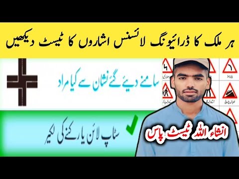 See the driving license signals test for every country. Stop line or stopping line