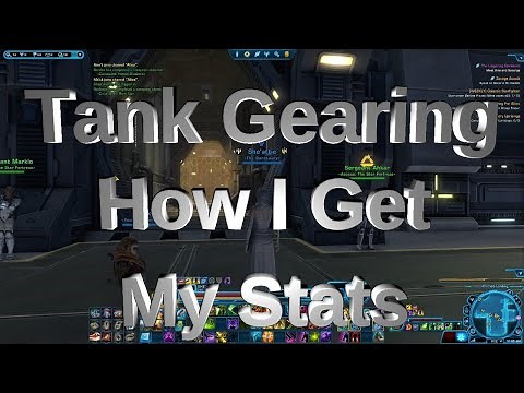SWTOR - How To Gear As Tank, what stats to go for and how to do it.