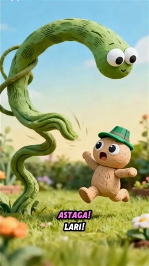 clibot berkebun tumbuh aneh