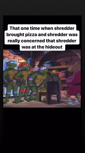 6.5K views · 765 reactions | He brought back some take out  #90skid #90snostalgia #TeenageMutantNinjaTurtles #millennials #shredder | One and Only Jules | Facebook