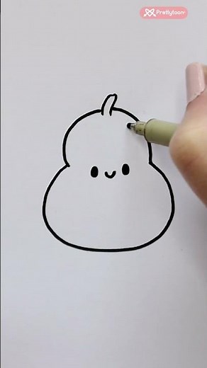 How to Draw a cute kawai Pear step by step easy