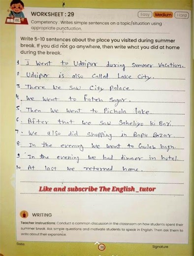 #englishworkbooksolution#class8thworksheet29solutions#class8thworkbook#class8thenglish