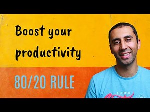 Pareto Principle - use the 80/20 rule to work less and achieve more