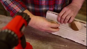 DIY Painted Hardware Accessory Rack