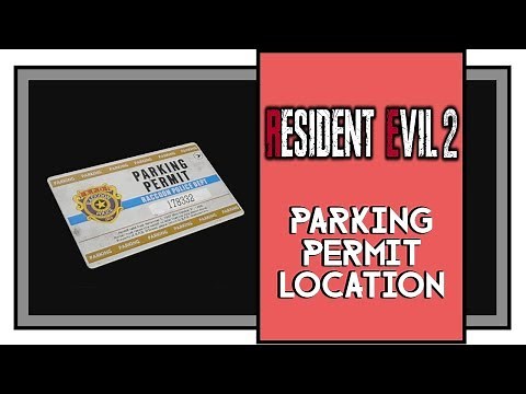 Resident Evil 2 Remake Parking Garage Keycard Location (Leon Story)