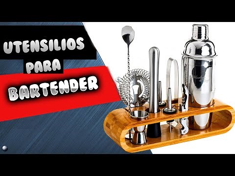 UTENSILIOS PARA BARTENDER / LO QUE NECESITAS PARA TU BAR