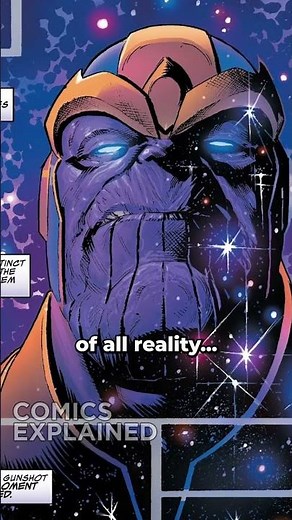 Thanos Most Powerful Moments (Comics Explained) #Shorts