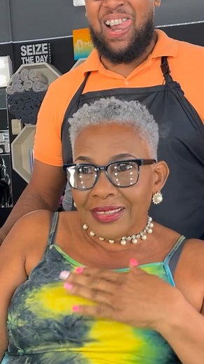 I'm not crying, you are! 😭🥹 The transformations by KrewKutz show how powerful it can be when someone truly sees us—it helps us see ourselves in a new light. Watching these women’s faces light up is simply beautiful. 💖 Here’s hoping we all find people who uplift us like this in our lives, businesses, and careers. For more heartwarming transformations, check out their page. It’s wholesome! ❤ Krew Kutz #WhlesomeContent #WomenAreBeautiful | Classy Boss Ladies