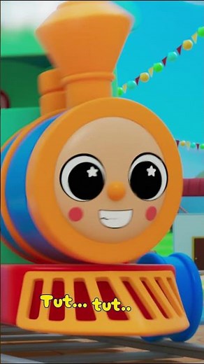 Tut Tut Tut Ride the Train ♪ Original Indonesian children's song ♪ My Train ♪ BabyZu (Part 2)