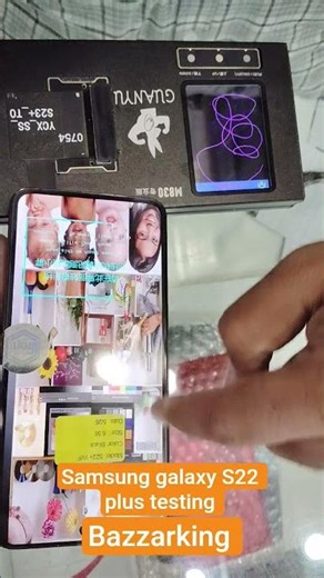 samsung galaxy S22 plus testing video | Bazzarking