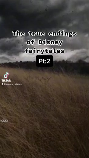 The real endings of Disney fairytales #disney #fyp