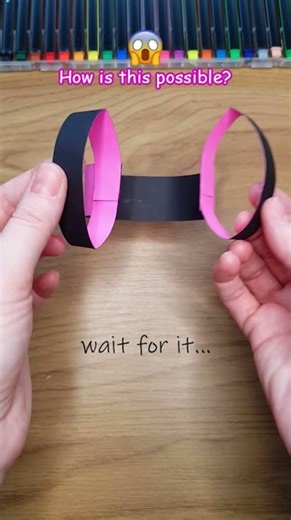 🖤💖Creative paper trick💖🖤#cute #papercraft #blackpink #2026