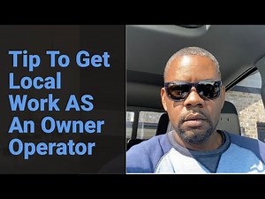 How to Get Local Work as an Owner Operator