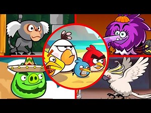 Angry Birds Maker Custom 21 - All Bosses (Boss Fight)