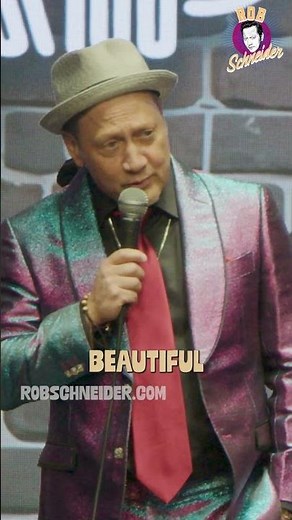 California is beautiful!!!🤣 #RobSchneider #standupcomedy on tour now RobSchneider.com for tickets