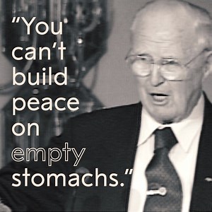 'The father of the Green Revolution' - Norman Borlaug - was born #OnThisDay in 1914 and is credited with saving millions from mass starvation. Learn more about the Nobel Laureate: https://bit.ly/2UQLbRs | Nobel Prize