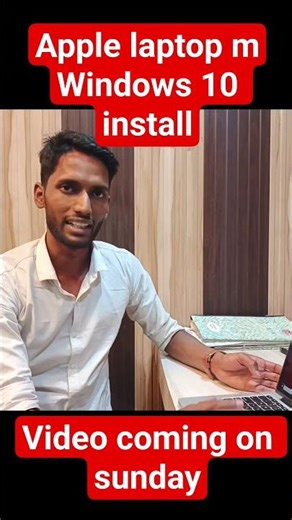 Apple Laptop Me Windows 10 Install Karne Ka Secret Trick 🔥#apple #computer #windows10