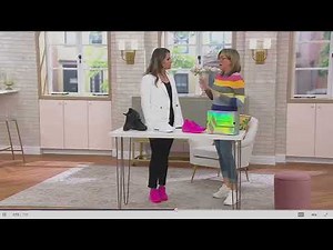 Lace-Up Wedge Sneakers on QVC