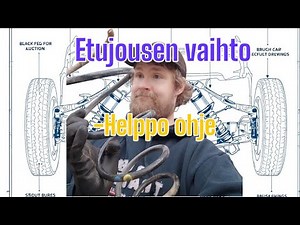 Kuinka Vaihdat Etujousen Autossa – Helppo Ohje & Vinkit | DIY Autokorjaus (Fiat Grande Punto -08)