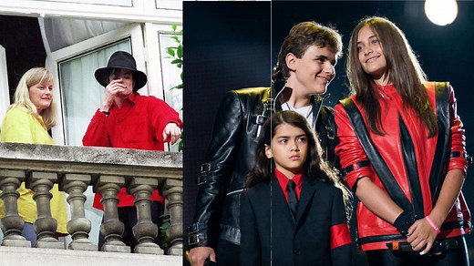 How many kids did Debbie Rowe and Michael Jackson have together?