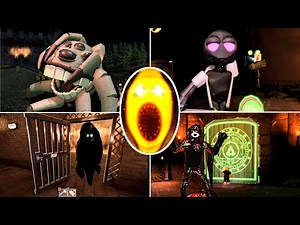 Roblox DOORS Paradox Full Walkthrough + All Entities Jumpscares | Doors Floor 3