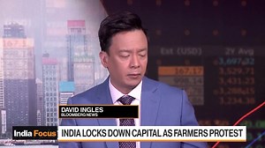 Indian farmers have amassed a protest fleet of 25,000 tractors and are marching towards the capital, New Delhi, demanding guaranteed crop prices and loan waivers to ease cost pressures. Pratik Parija reports https://trib.al/8z5gJOZ | Bloomberg Television | Facebook